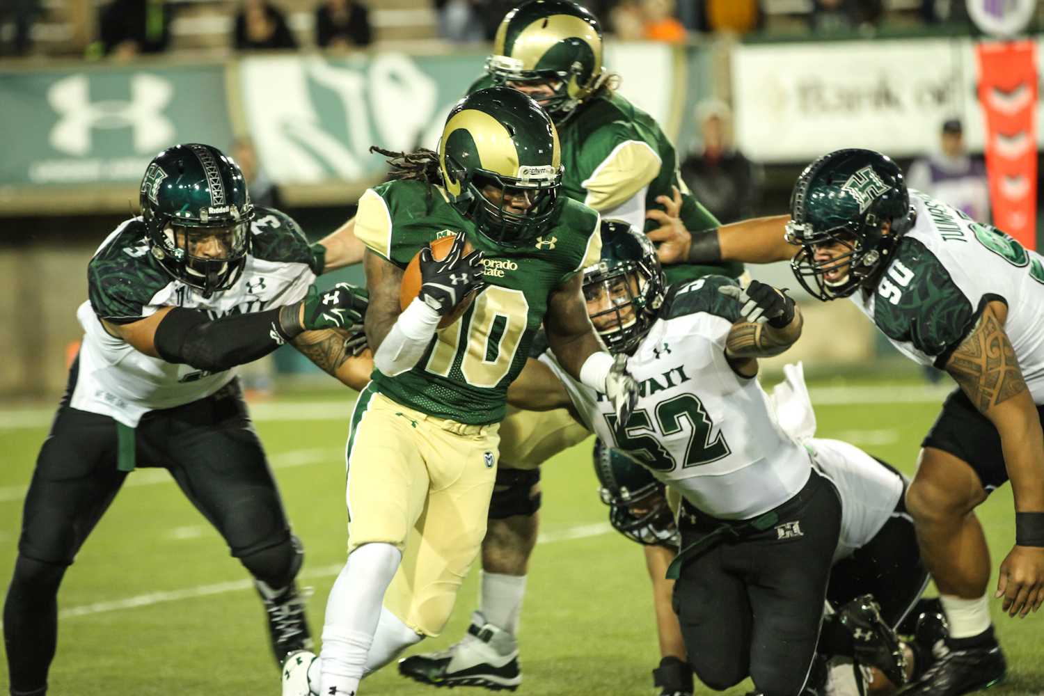 Rams' depth on display in win over Hawaii - The Rocky Mountain Collegian