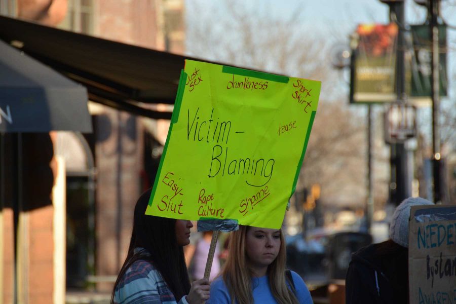 Students protest rape culture in Fort Collins