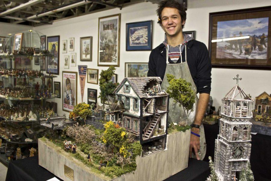 Colorado State University student honors veterans with World War II dioramas