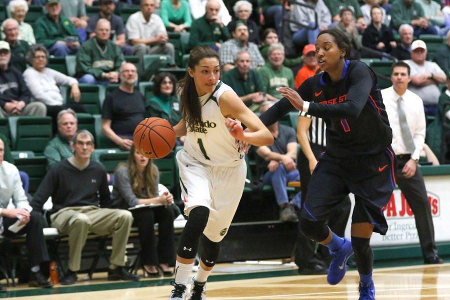 Victoria Wells doing all the little things for CSU womens hoops team