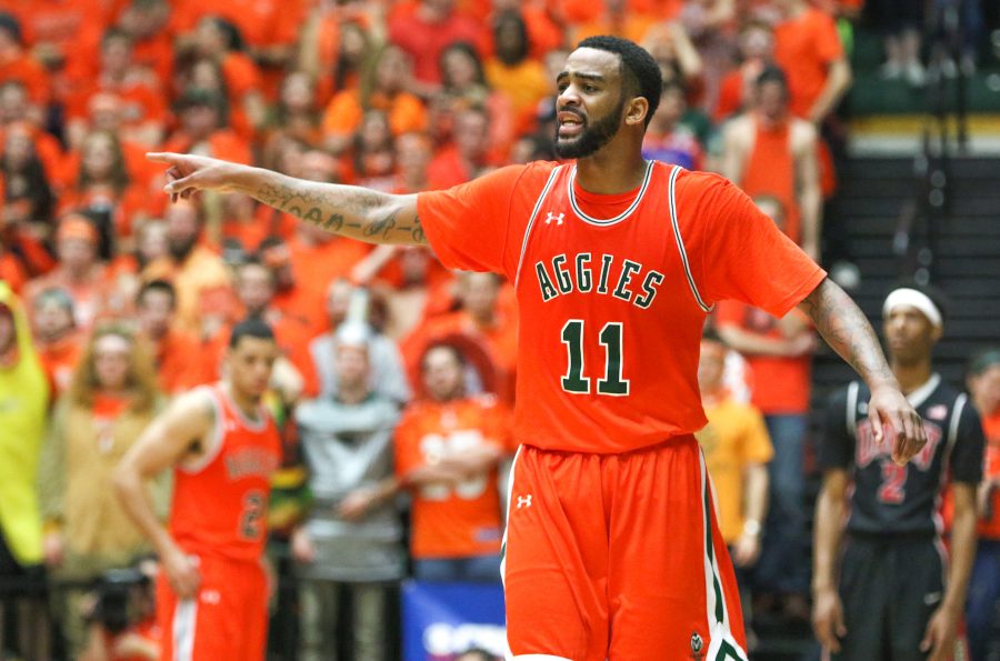 Stanton Kidd, from Baltimore, Maryland, is the second-leading scorer on a Colorado State (21-5) team in the midst of a historic season. (Photo by Abbie Parr.)
