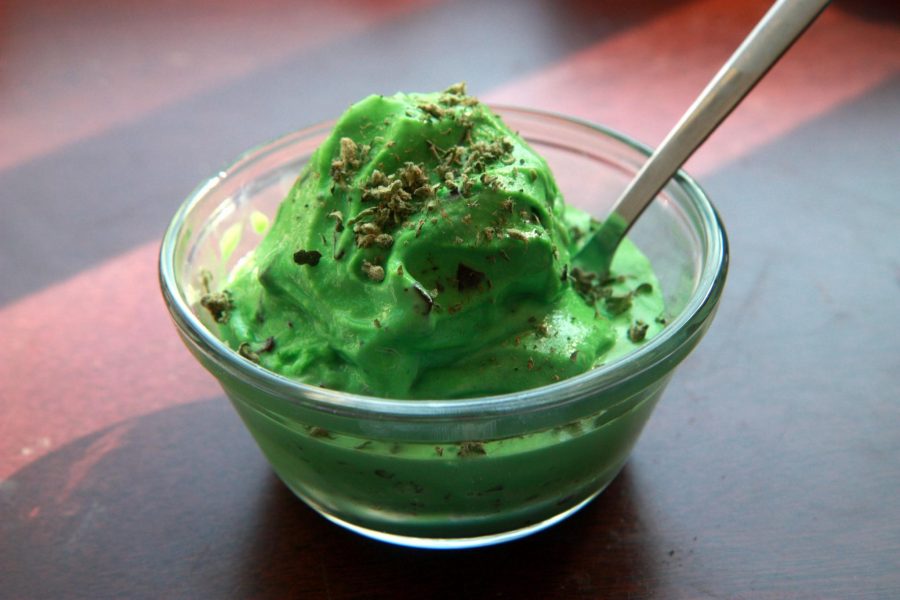 Pack and pass the bowl of cannabis ice cream