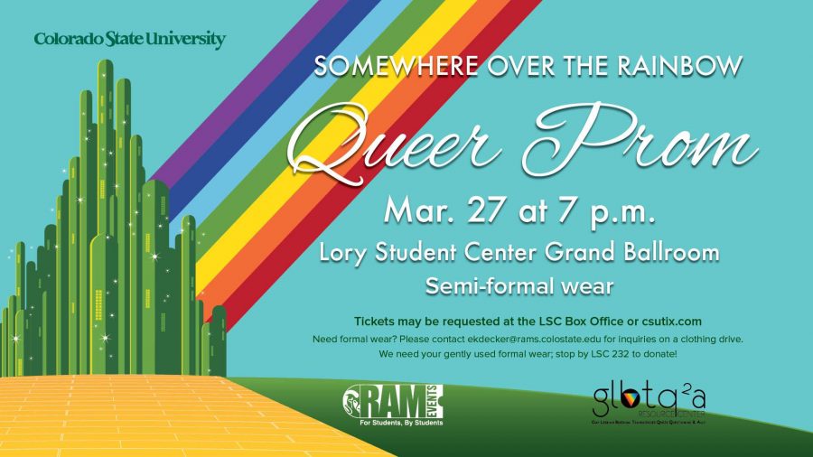 Over the Rainbow: Ram Events and GLBTQQA Resource Center host Queer Prom Friday night