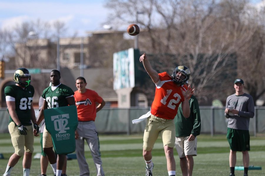 CSU quarterbacks pushing each other in race for starting job