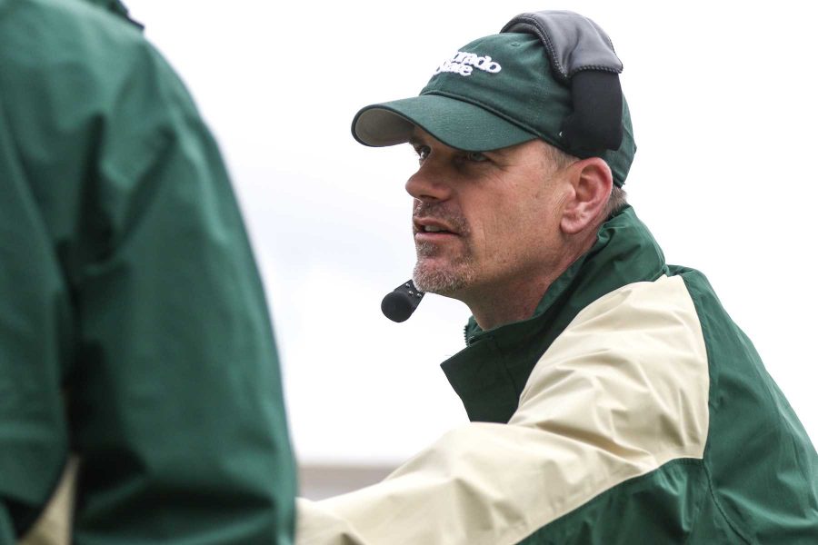 CSU head coach Mike Bobo not happy with team's effort during first day of full pads