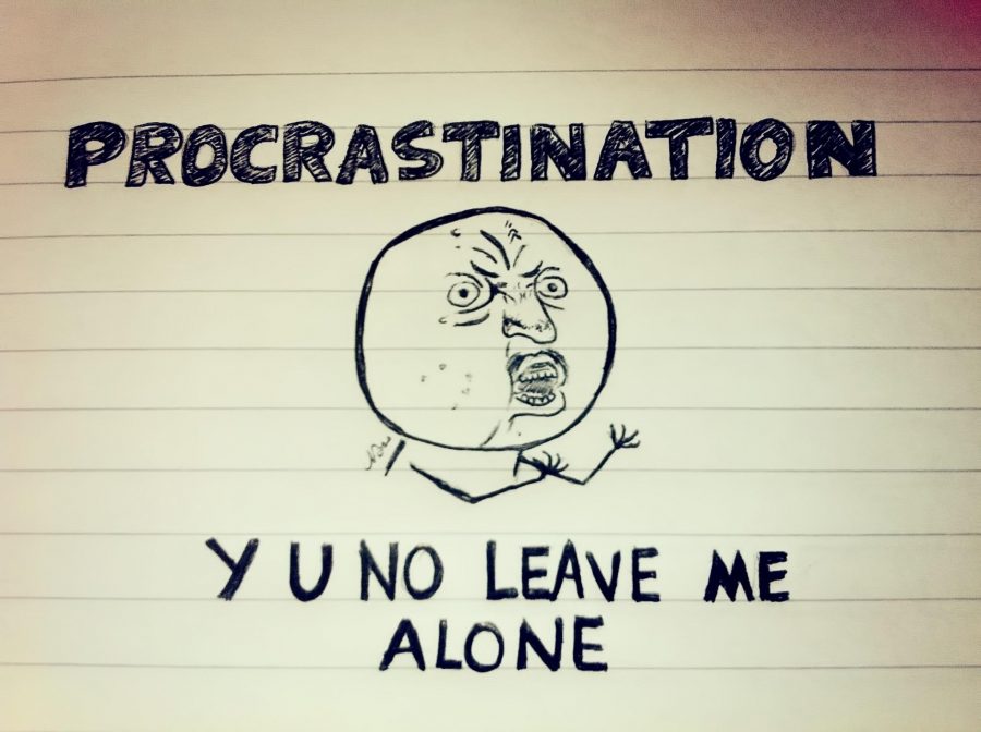 Diary of a procrastinator on the night of a due date