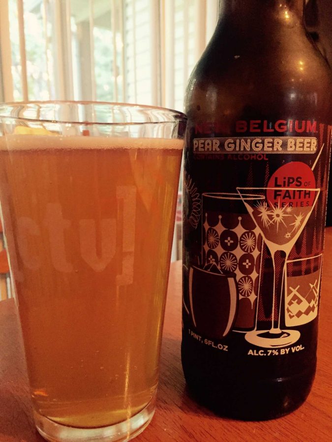 Brew review: New Belgiums Pear Ginger Lips of Faith beer