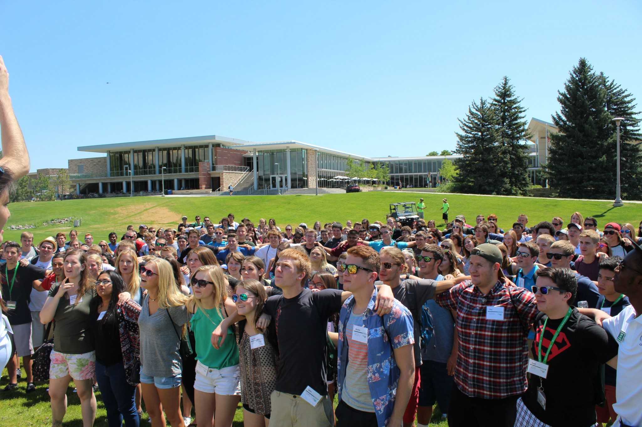 Freshman orientation allows students to learn about Colorado