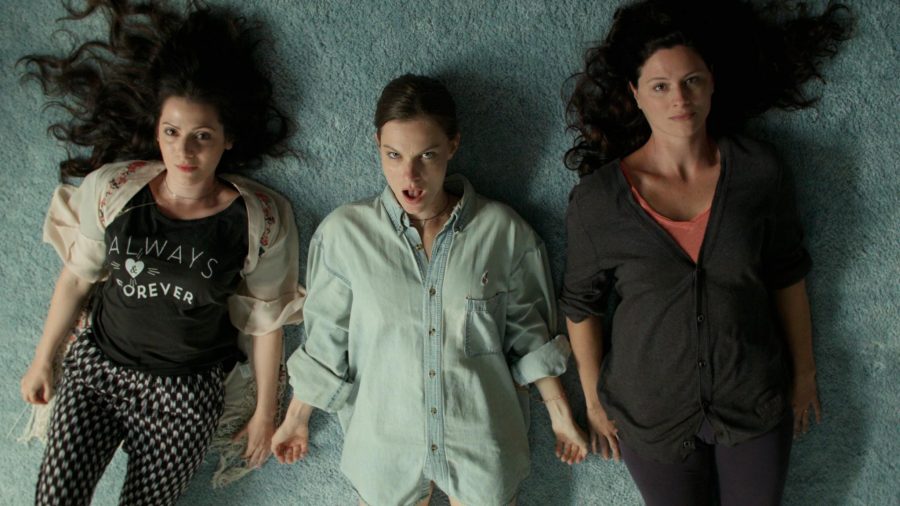 The three sisters from the movie, The Midnight Swim. Photo Credit: Sarah Adina Smith. 