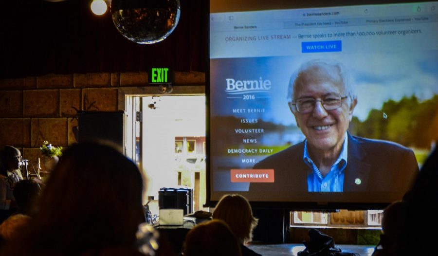 Bernie Sanders event draws large crowd at Avogadros Number in FoCo