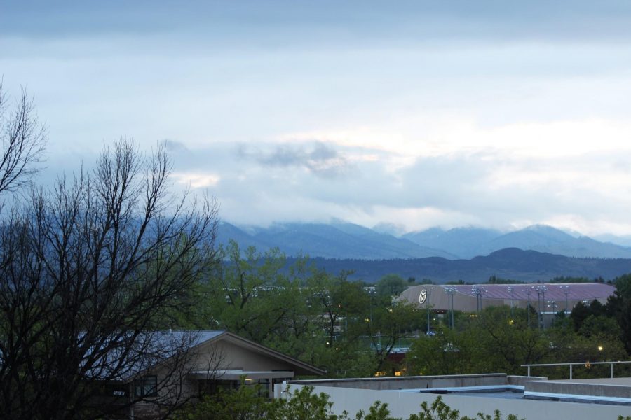 A view from the Behavioral Sciences Building. (Photo Credit: Christina Vessa).