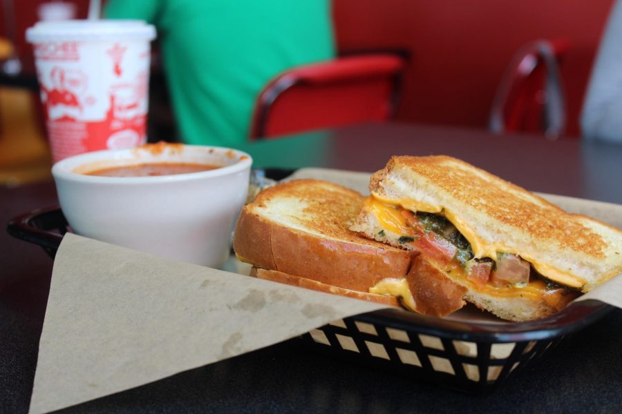 Tom and Chee's custom sandwhiches offer an opportunity for customers to create their own favorites. (Photo Credit: Chapman Croskell)