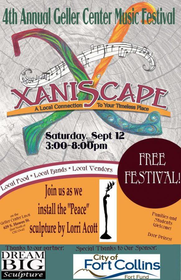Xaniscape poster, courtesy Geller Center