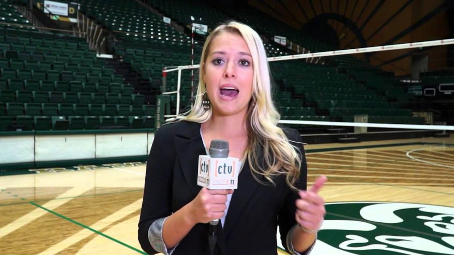 CSU Volleyball vs Eastern Kentucky Standup Olivia Landis