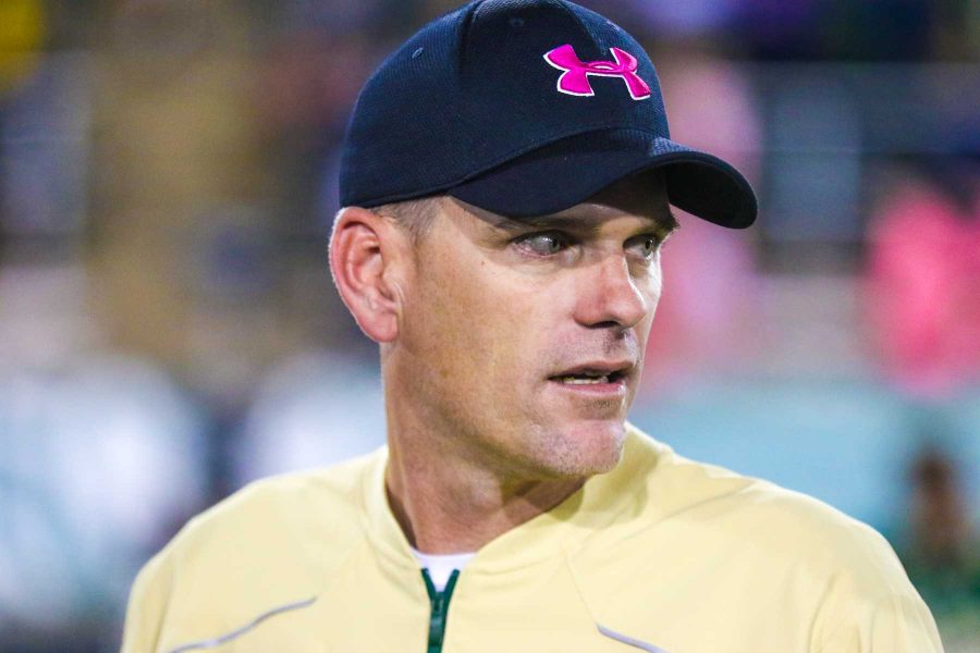 CSU football coach Mike Bobo talks about how the offensive line is improving