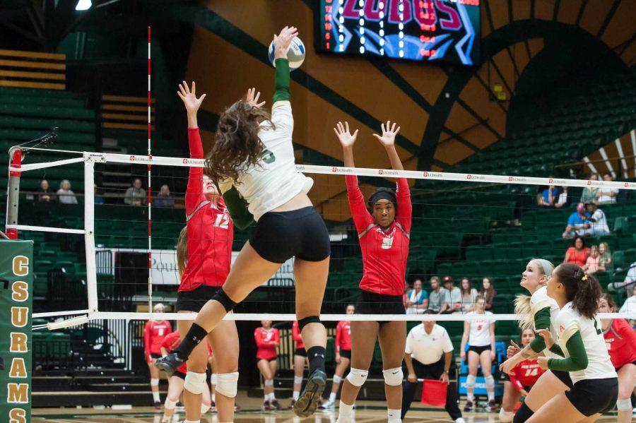 CSU volleyball stays undefeated in MW play with a sweep over New Mexico