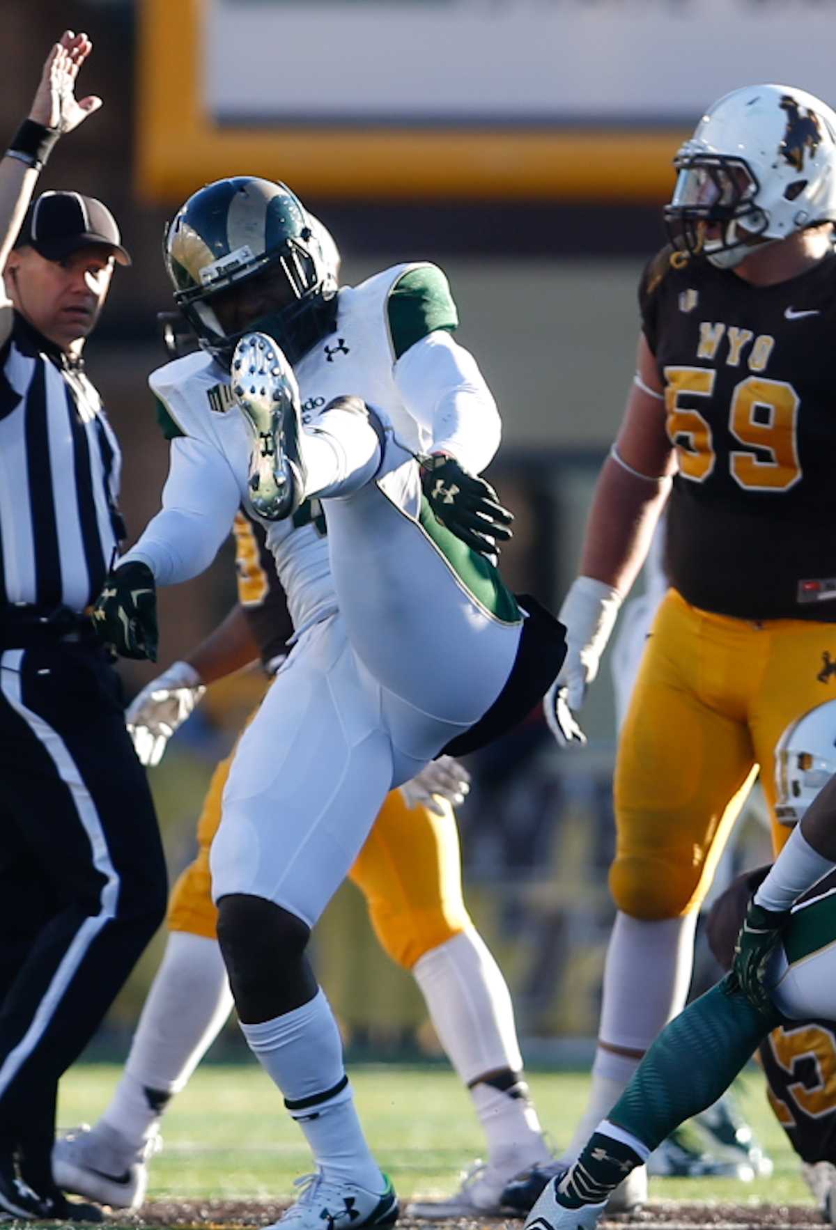 CTV Sports Play Of The Game CSU vs. Wyoming football game The Rocky