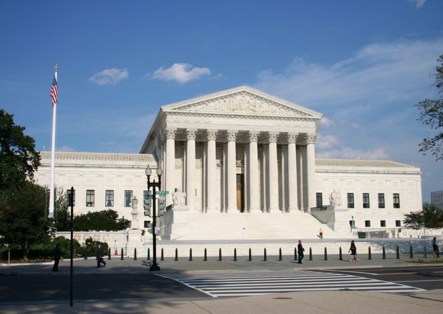 The present U.S. Supreme Court building as viewed from across 1st Street NE (Photo Credit: Wikipedia).