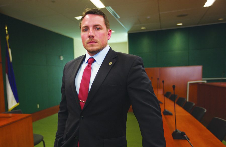 Political science student Jason Sydoriak has served as the ASCSU president for the 2015-16 school year. (Photo: Abbie Parr)