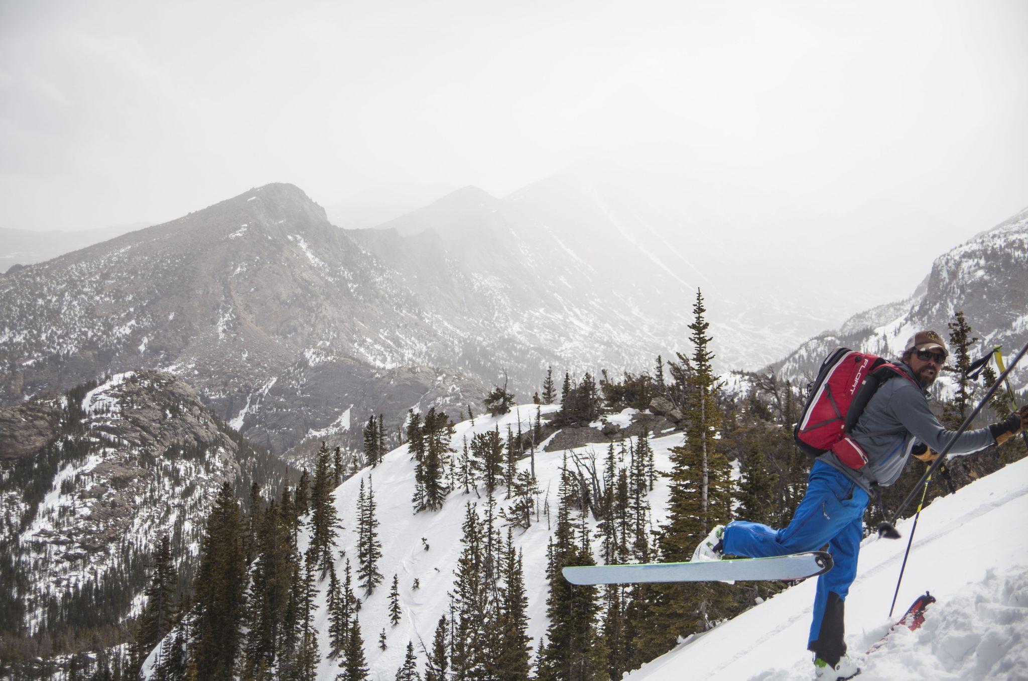 Dance moves—just one of the many things demonstrated in the avalanche course. Photo: Nevin Fowler