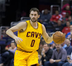 Cavs' Kevin Love had a big game at center for Cleveland (Photo courtesy of Wikipedia).