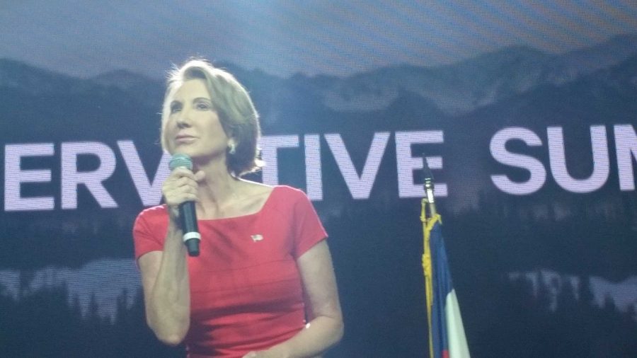 Carly Fiorina speaks on small government, Duck Dynasty star reads scripture at Denver conservative conference