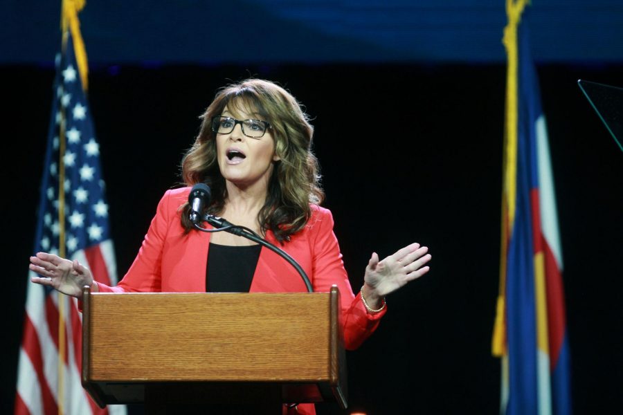 Sarah Palin spoke at the Western Conservative Summit in Denver Friday. Photo by Natalie Dyer.