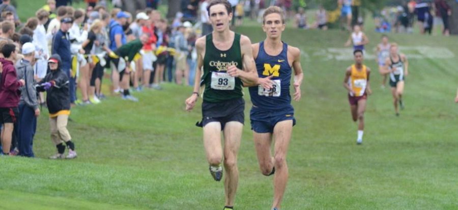 Jerrell Mock finished first in the Men's 8k at the Roy Griak Invitational (Photo courtesy CSU Athletics)