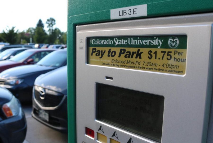 Prices for on-campus parking are continuously increasing. (Jamie Rankin | Collegian)