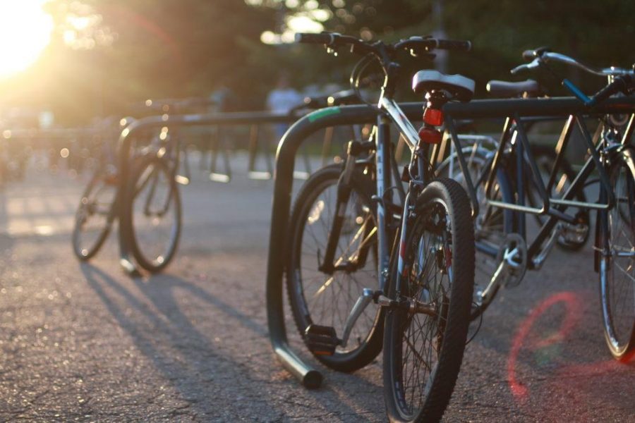 Bike commuters will be served free breakfast on Sept. 7. (Collegian | Natalie Dyer)