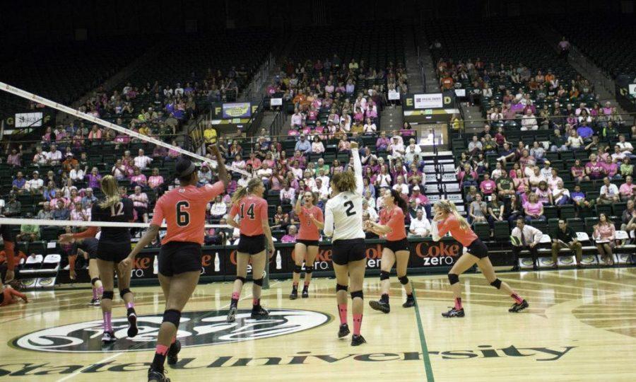 Blocking shines in CSU sweep over San Diego State