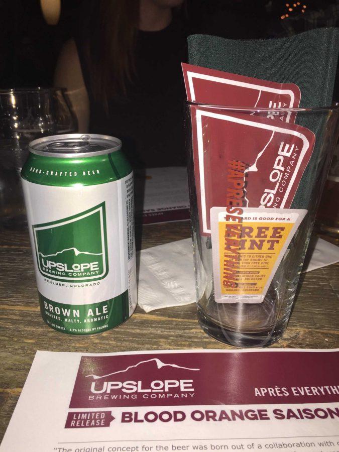 Fun goodie bags from Upslope! Photo credit: Courtney Fromm