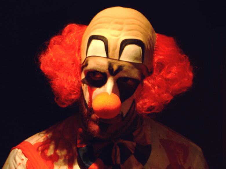 Photo courtesy of Graeme Maclean. 

https://en.wikipedia.org/wiki/Evil_clown#/media/File:Scary_clown.jpg
