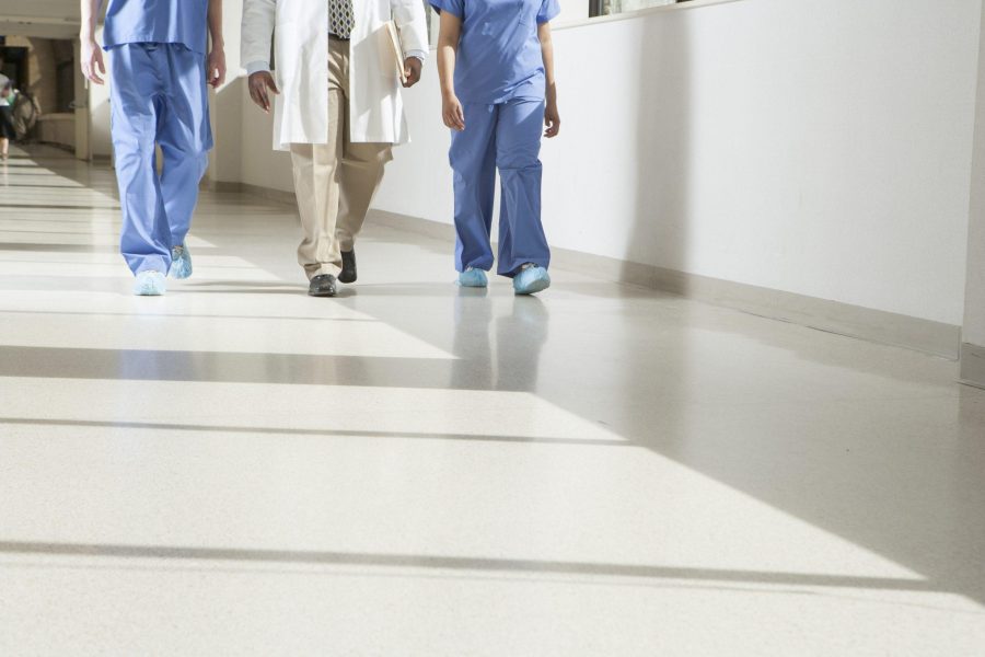 Doctors in hallway