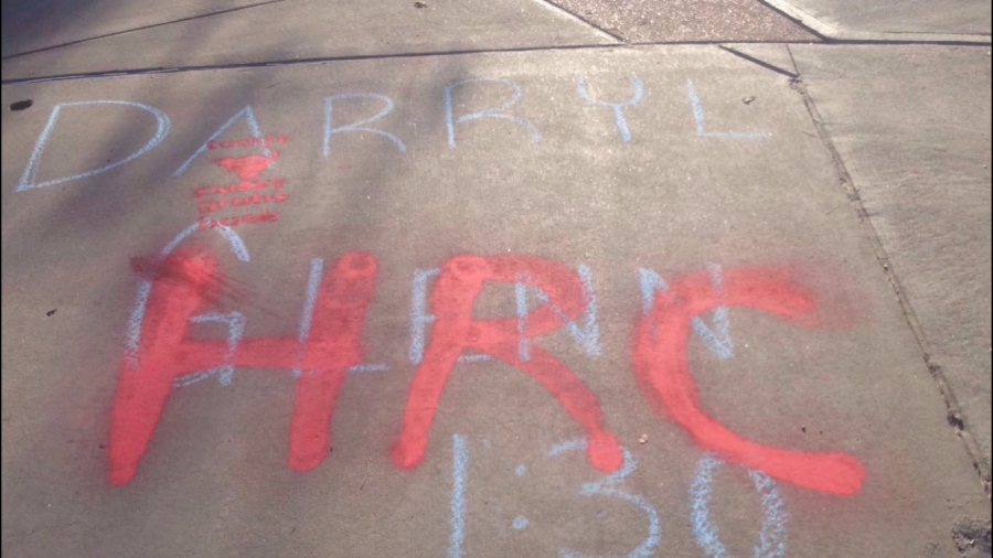 CSU campus vandalized by Clinton supporters morning of Election Day
