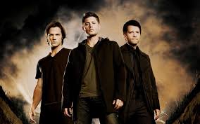 Supernatural TV show main characters: Sam and Dean Winchester with the angel Castiel | Photo courtesy of Flickr