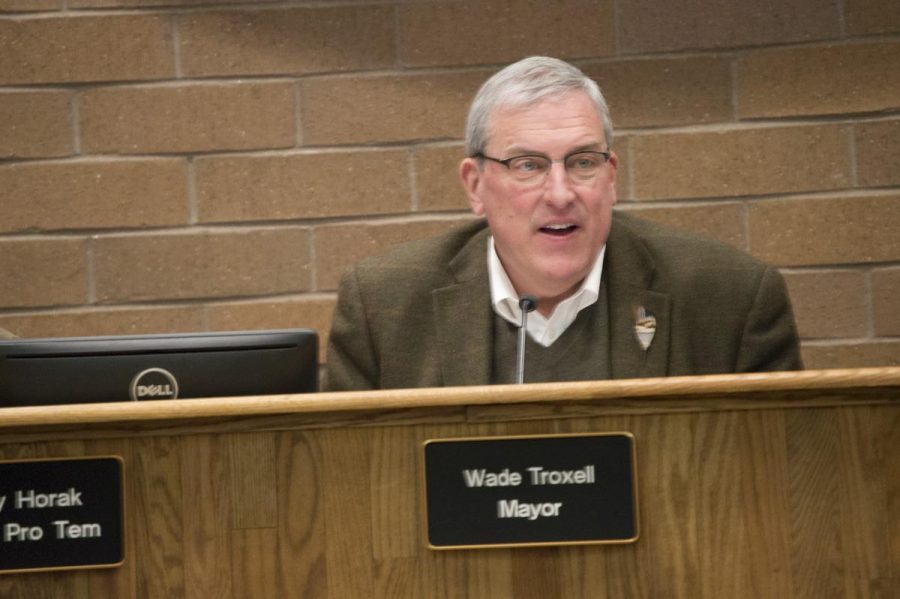 Mayor Wade Troxell will speak at the annual State of the City address 6-7 p.m. on Jan. 30. (Collegian file photo)
