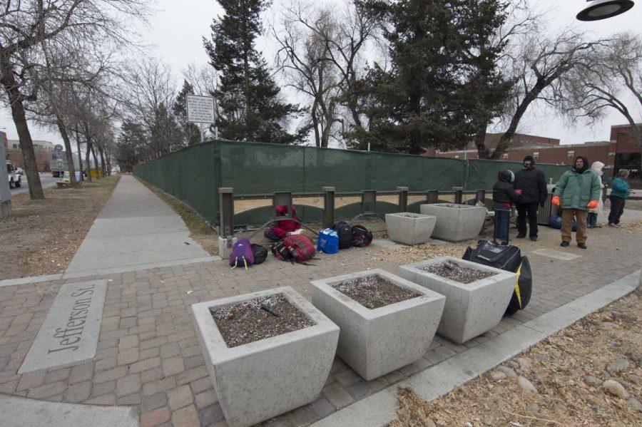 Jefferson Park was located on 210 Jefferson Street and was known to the public as a gathering spot for the homeless population for Fort Collins. However, city council recently decommissioned the property, and the decision could be pushing the homeless community to gather elsewhere. (Mike Berg | Collegian) Photo credit: Michael Berg