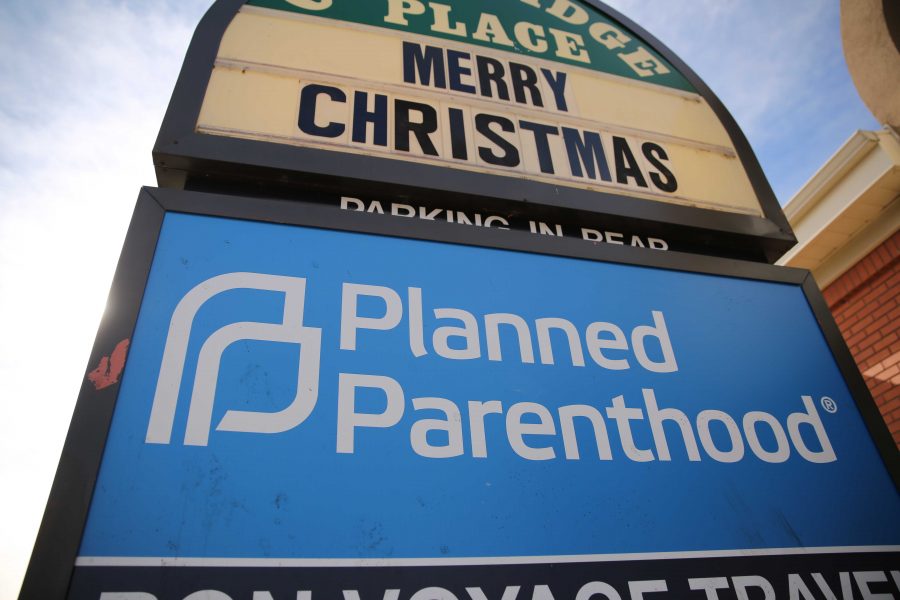 A Planned Parenthood clinic sign is pictured on Tuesday afternoon along Shields Avenue. A group of students are suing Colorado State University over the topic of freedom of speech and pro-life or pro-choice issues. (Forrest Czarnecki | Collegian)