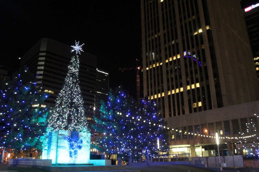 In Downtown Denver, the 16th Street Mall offers free events such as Ice Skating during the holidays.