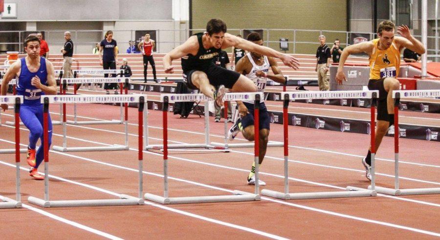 26 FEB 2016: The Mountain West Indoor Track and Field Championship held at the Albuquerque Convention Center in Albuquerque, NM. Juan Labreche/
NCAA Photos