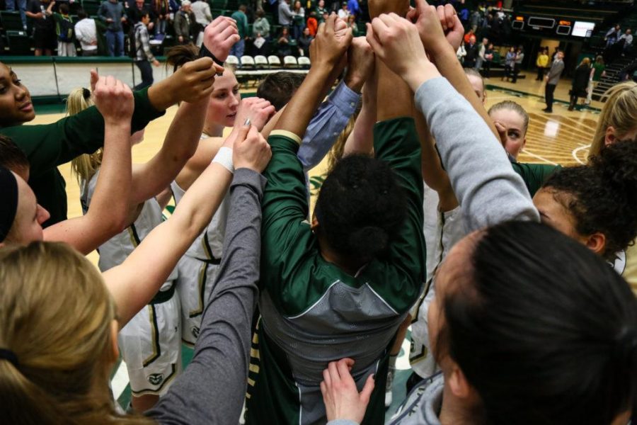CSU womens basketball is one win away from becoming the first program in MW history to win four straight conference titles (Davis Bonner | Collegian)