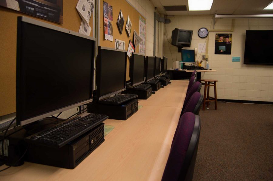 Academic building Clark conditions are examined in a follow up after a viral video criticized the older building on campus. Photo by Kaitlyn Ancell | Collegian