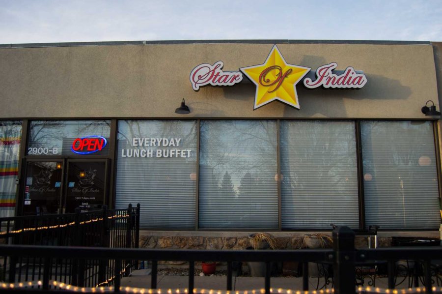 Star of India located at 2900 W. Harvard St prides their authentic Indian food with their logo, Where spicy does not mean hot, simply delicious! Photo by Kaitlyn Ancell | Collegian