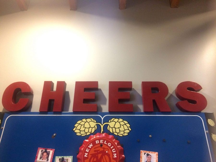 Cheers: New Belgium's humble beginning started with the co-founder Jeff Lebesch riding 