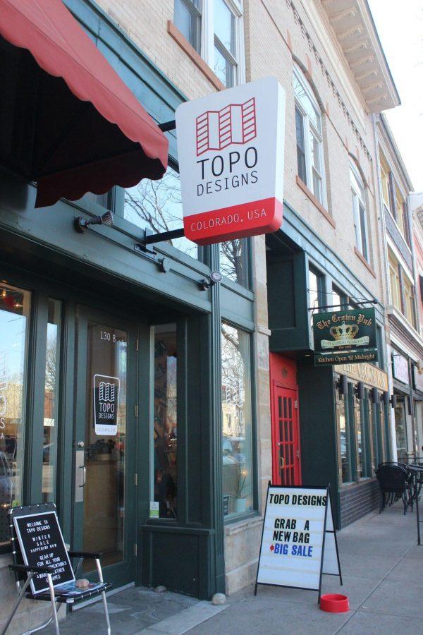 Topo Designs is located on S. College Avenue in Fort Collins. Photo by Jenna Fischer