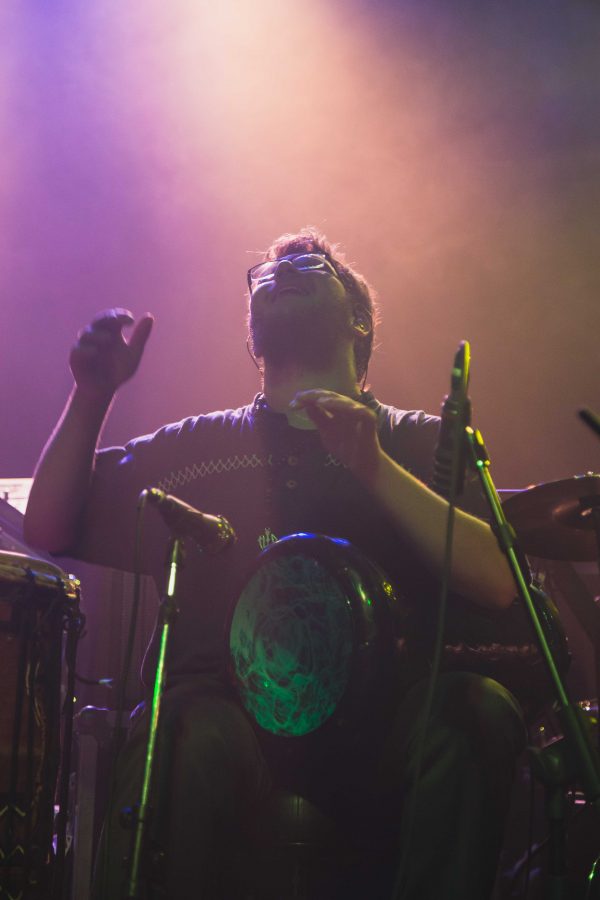 Gipsy Moon opens for The California Honeydrops Wednesday night in the Aggie Theater (Davis Bonner | Collegian)