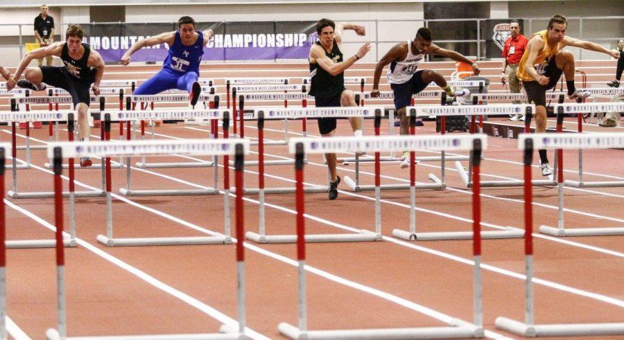 26 FEB 2016: The Mountain West Indoor Track and Field Championship held at the Albuquerque Convention Center in Albuquerque, NM. Juan Labreche/
NCAA Photos