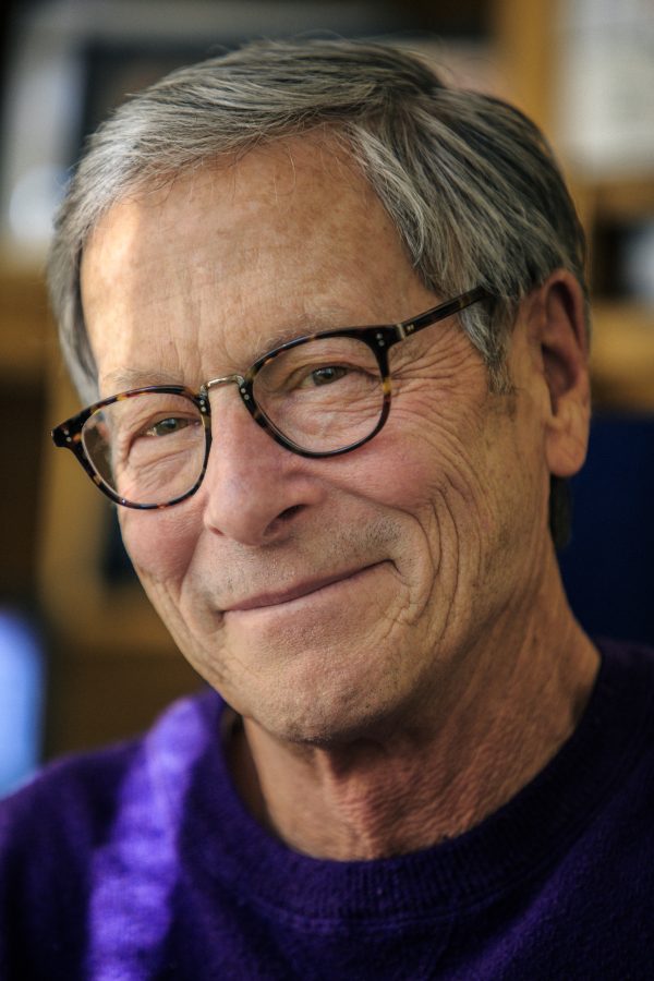Larry Bloom, a now retired professor of psychology at CSU, is the father of CSU grad Molly Bloom. Her book, Molly's Game, is now the subject of a movie detailing her life as a 'poker princess'. (Davis Bonner | Collegian)
