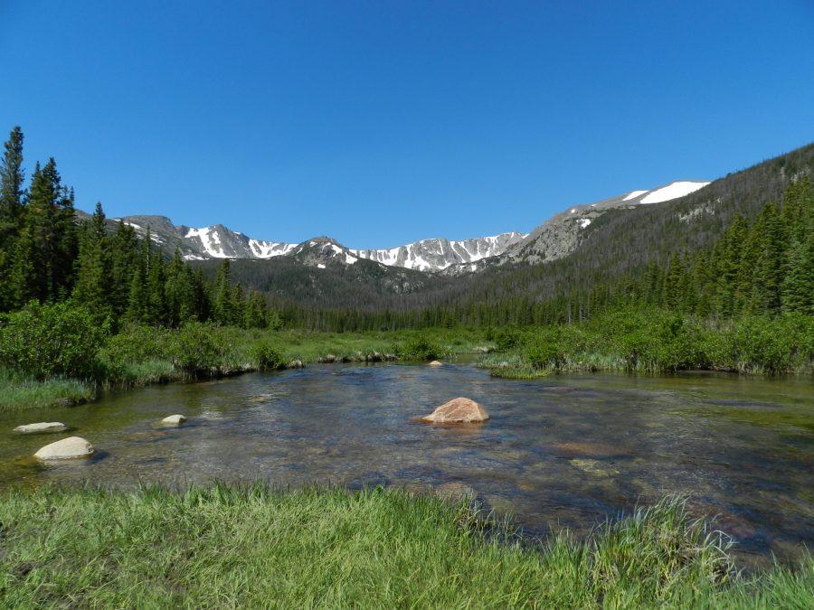 View of the Mummy Range from Cirque Meadows at the Colorado State University Mountain Campus. (Collegian File Photo) 